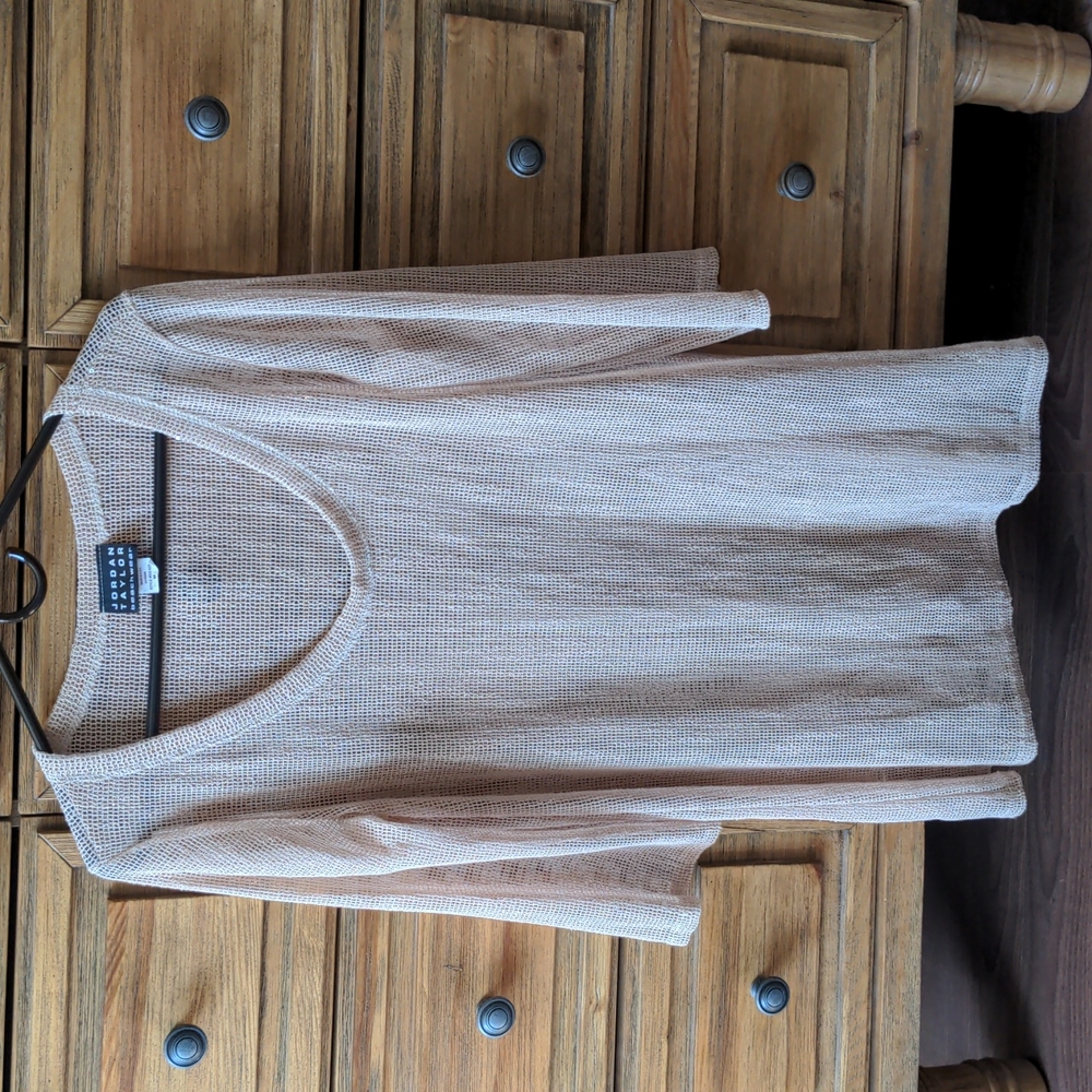 Beach cover-up/ Swim cover Jordan Taylor Beachwear, long sleeved mesh top